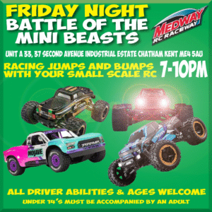 Friday RC Battle of the Mini Beasts at Medway Rc Raceway